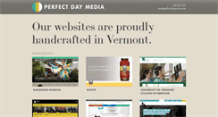 Desktop Screenshot of perfectdaymedia.com